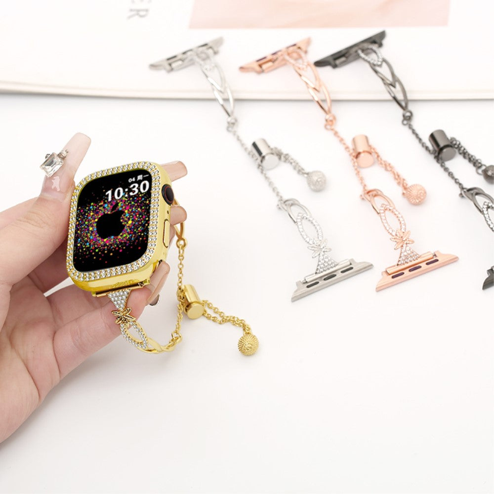 Eminent Apple Smartwatch Rhinestone Universel Strap - Gold#serie_2