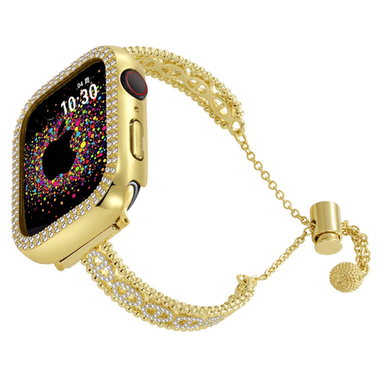 Lovely Apple Smartwatch Metal Universel Strap - Gold#serie_2