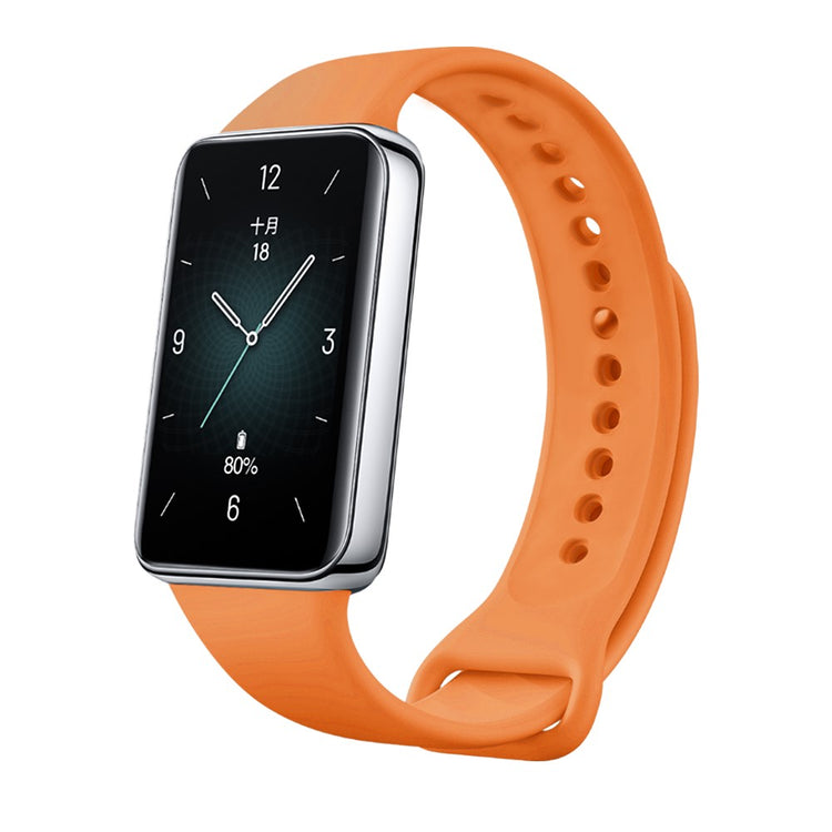 Incredibly Comfortable Honor Band 9 Silicone Strap - Orange#serie_3