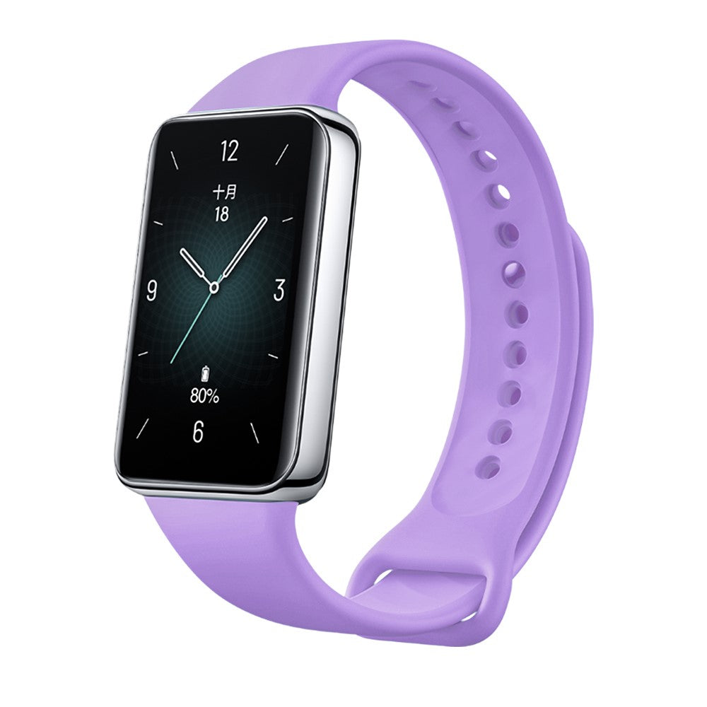 Incredibly Comfortable Honor Band 9 Silicone Strap - Purple#serie_10