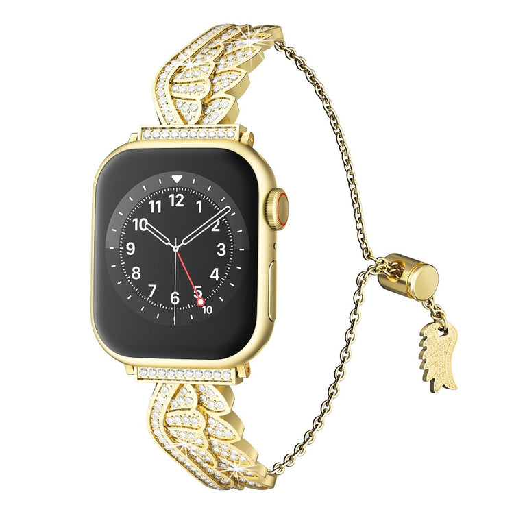 Super Pleasant Apple Smartwatch Rhinestone Universel Strap - Gold#serie_2