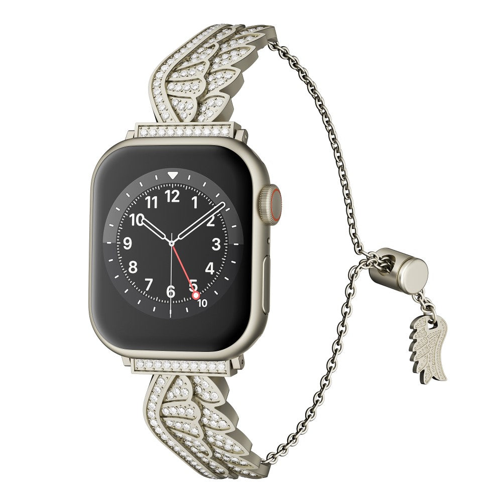 Delightful Apple Smartwatch Rhinestone Universel Strap - White#serie_4