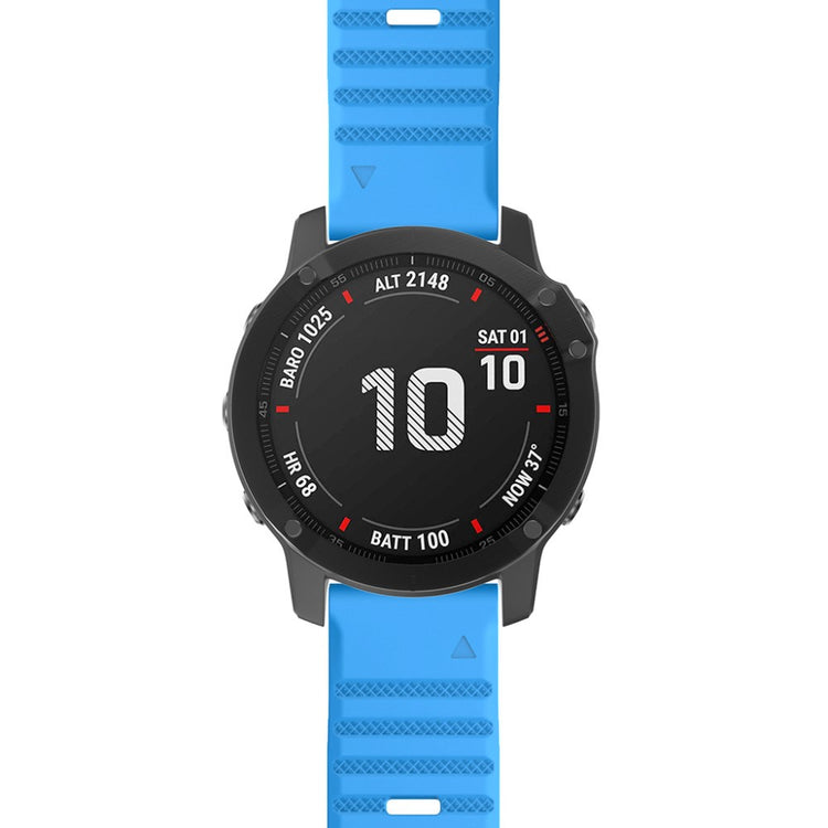 Really Beautiful Garmin Smartwatch Silicone Universel Strap - Blue#serie_12