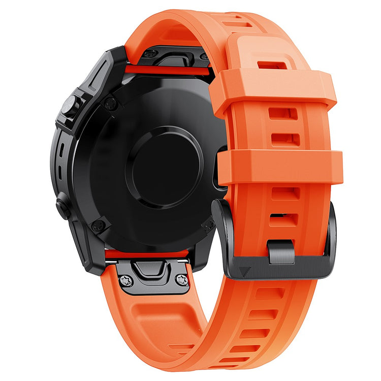 Absolutely Neat Garmin Smartwatch Silicone Universel Strap - Orange#serie_4