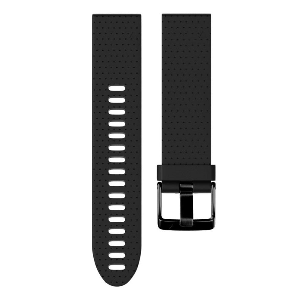 Mega Pleasant Garmin Smartwatch Silicone Universel Strap - Black#serie_1