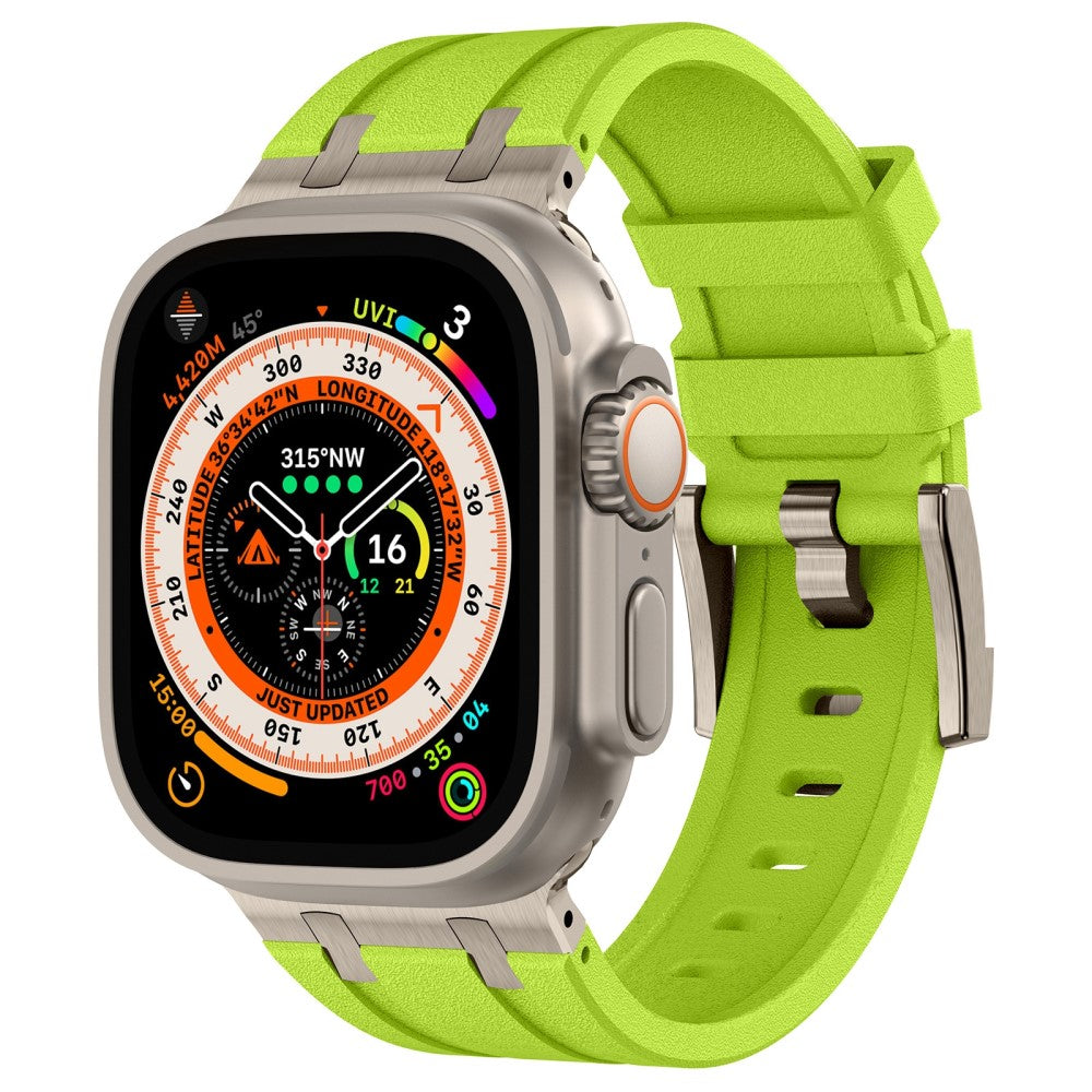 Comfortable Apple Smartwatch Silicone Universel Strap - Green#serie_5