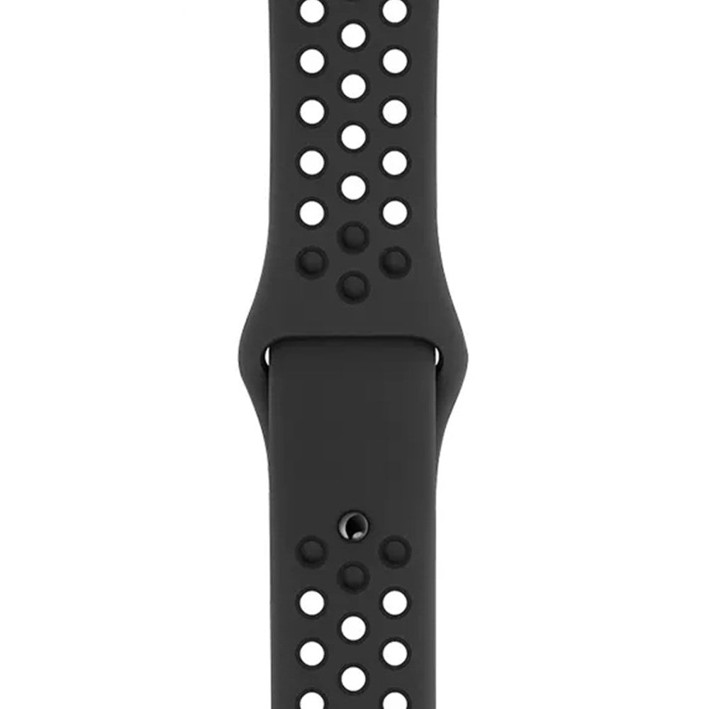 Very Durable Apple Smartwatch Silicone Universel Strap - Black#serie_6