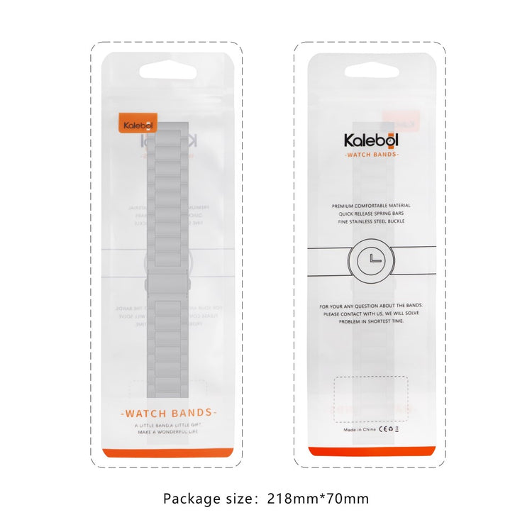 KALEBOL For Apple Watch Series 9 8 7 41mm / 6 5 4 SE (2022) SE (2023) SE 40mm / 3 2 1 38mm Watch Band Stainless Steel Strap - Gold#serie_8