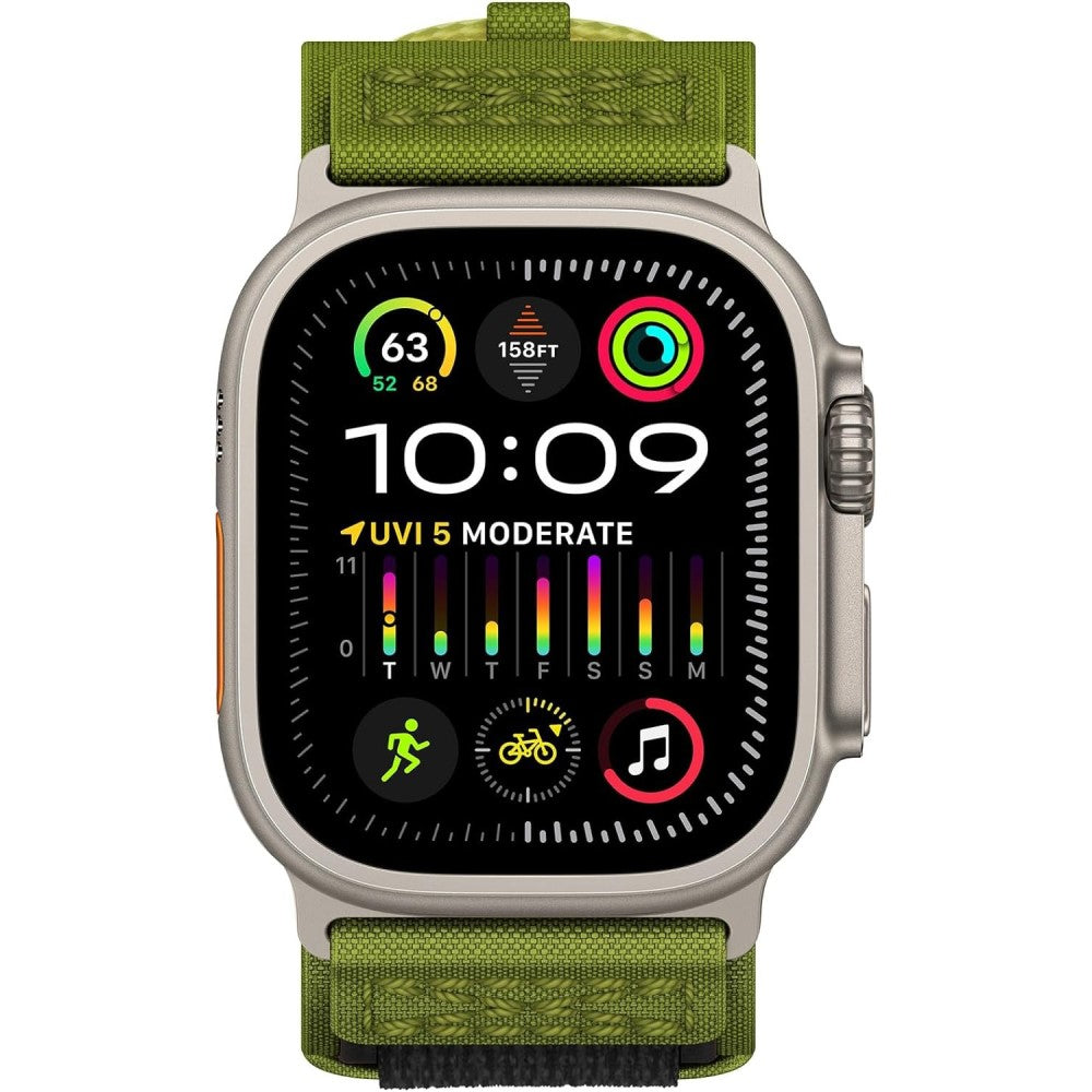 Incredibly Sweet Apple Smartwatch Nylon Universel Strap - Green#serie_1