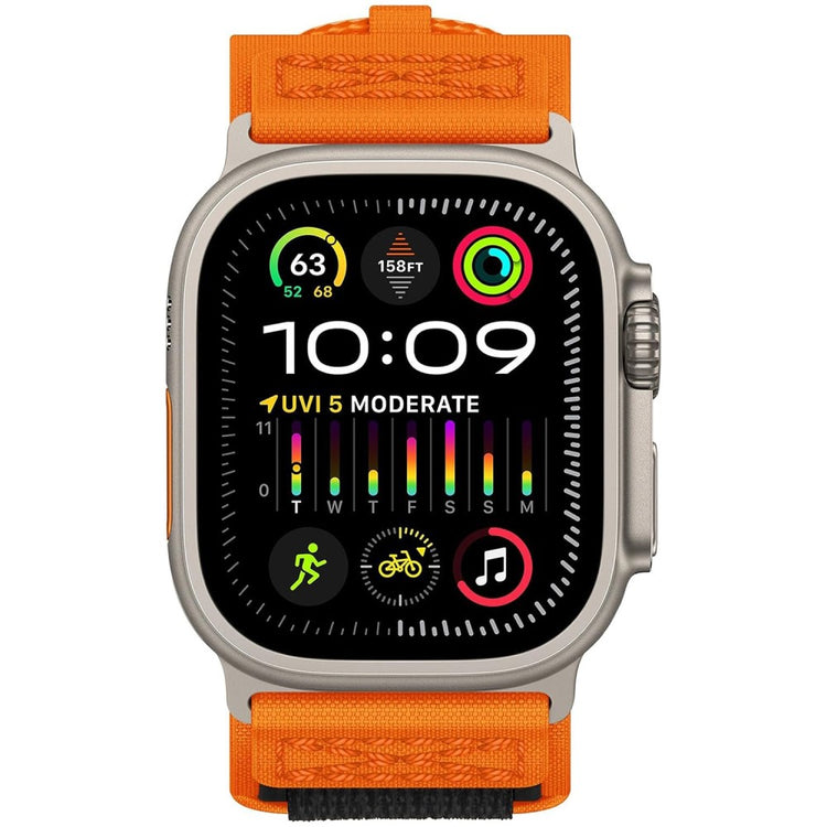 Incredibly Sweet Apple Smartwatch Nylon Universel Strap - Orange#serie_2