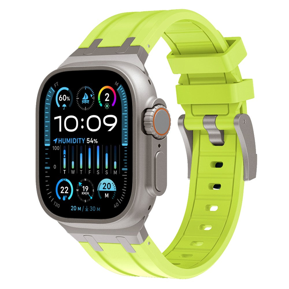 Lovely Apple Smartwatch Silicone Universel Strap - Green#serie_3