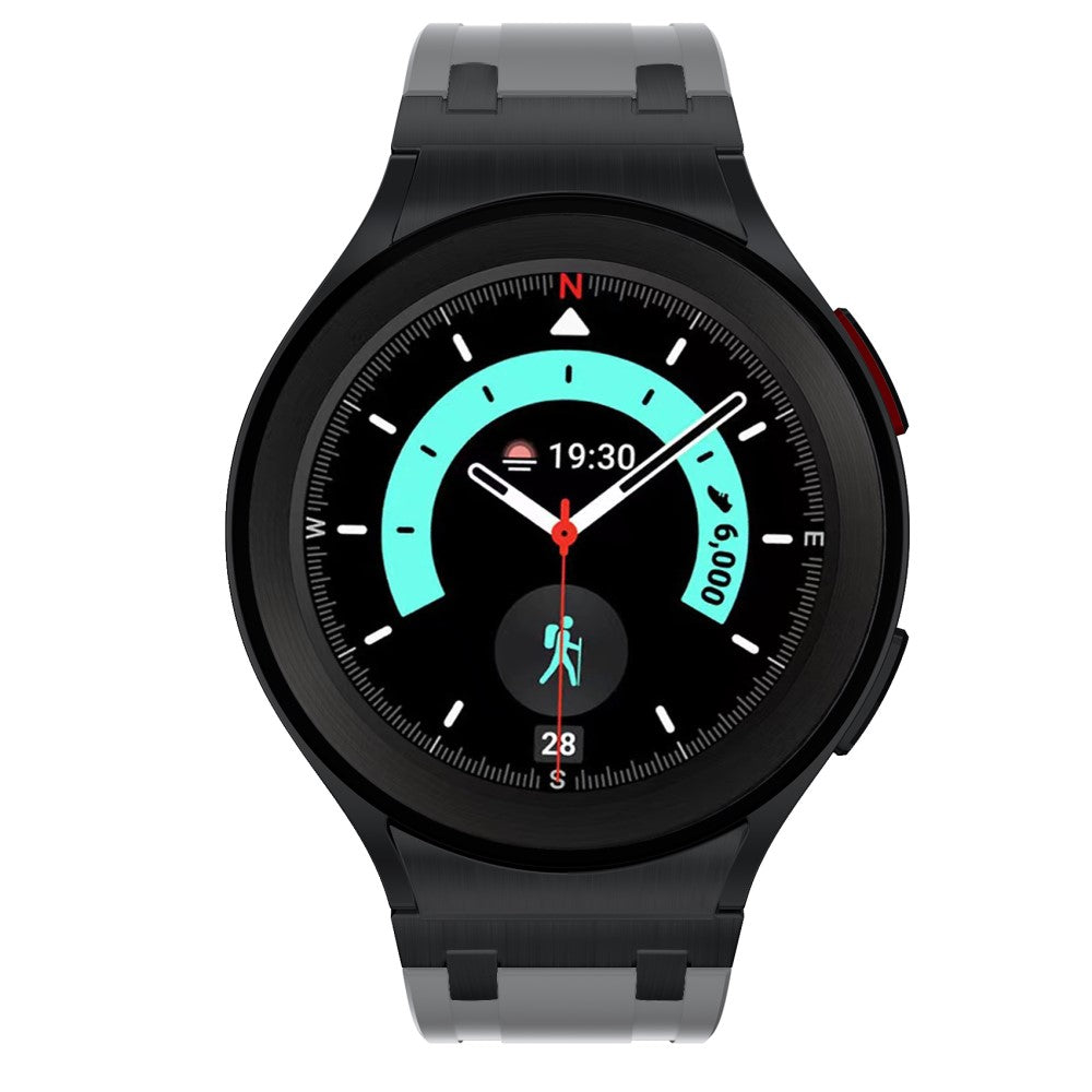 Samsung Galaxy Watch 5 (40mm) / Samsung Galaxy Watch 6 Classic (43mm) Silicone Universel Strap - Silver#serie_3