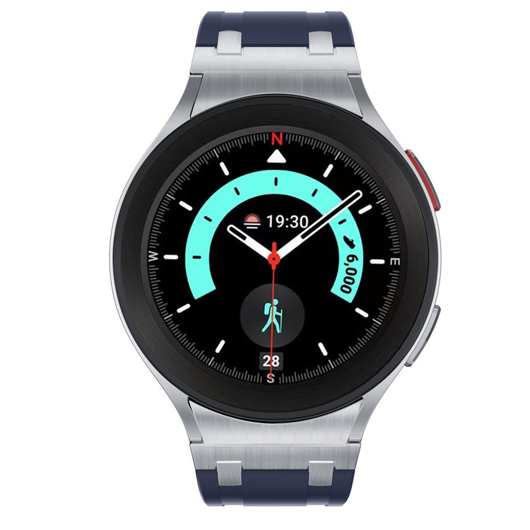 Samsung Galaxy Watch 5 (40mm) / Samsung Galaxy Watch 6 Classic (43mm) Silicone Universel Strap - Blue#serie_10