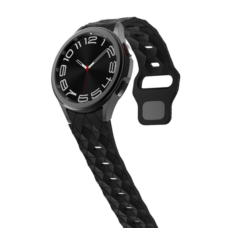 Very Beautiful Samsung Smartwatch Silicone Universel Strap - Black#serie_1