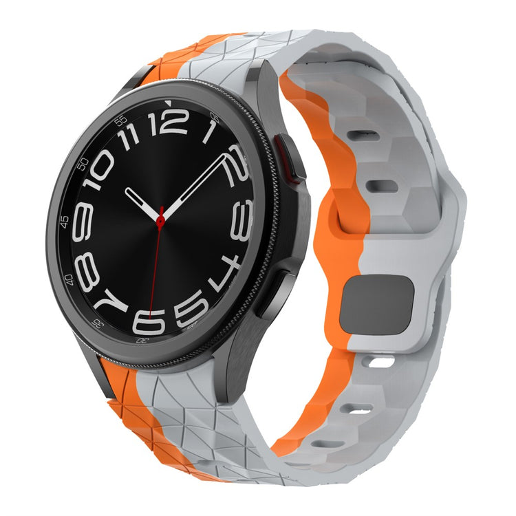 Very Beautiful Samsung Smartwatch Silicone Universel Strap - Orange#serie_11