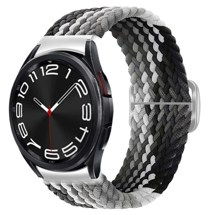 Very Beautiful Samsung Smartwatch Nylon Universel Strap - Silver#serie_4