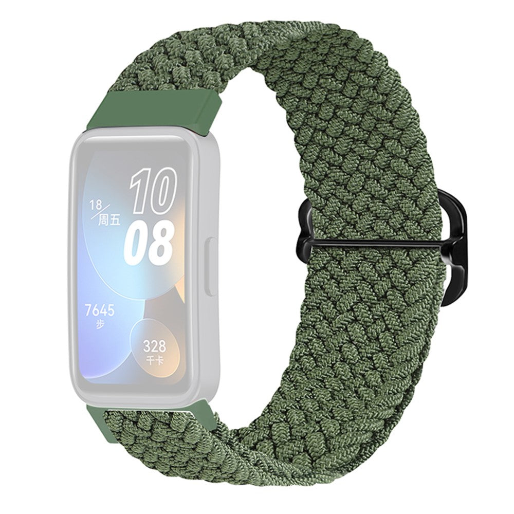 Mega Good Huawei Band 8 Nylon Strap - Green#serie_9