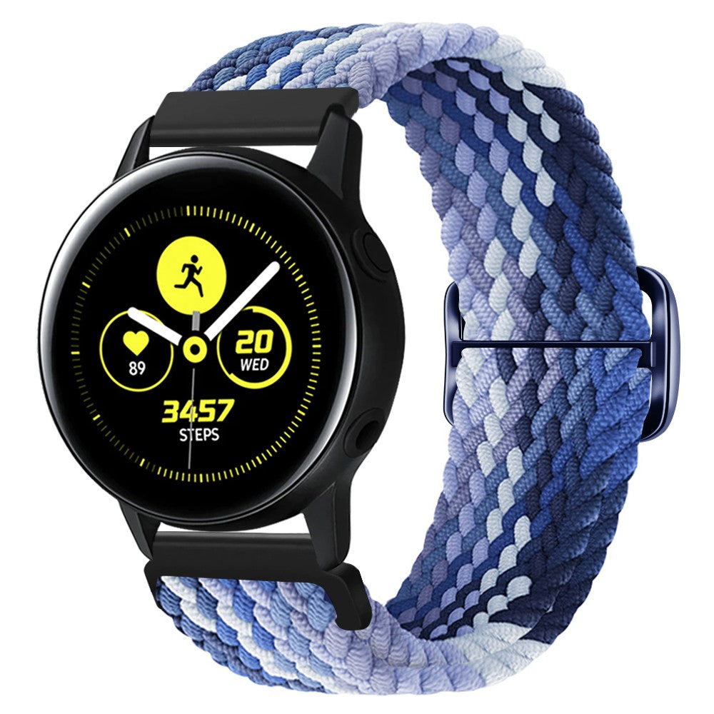 Super Stylish Smartwatch Nylon Universel Strap - Blue#serie_11