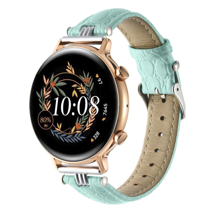 Super Agreeable Smartwatch Pu Leather Universel Strap - Green#serie_2