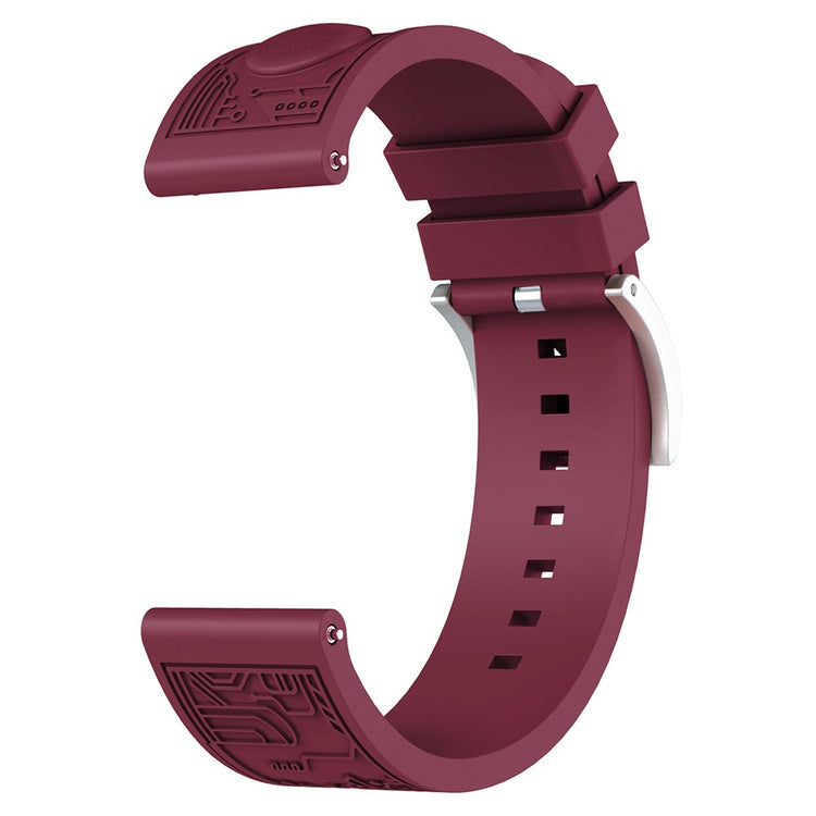 Mega Fantastic Smartwatch Silicone Universel Strap - Red#serie_6