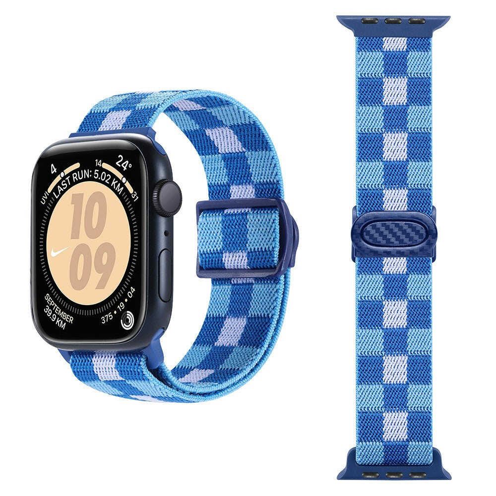 Incredibly Pleasant Apple Smartwatch Nylon Universel Strap - Blue#serie_6