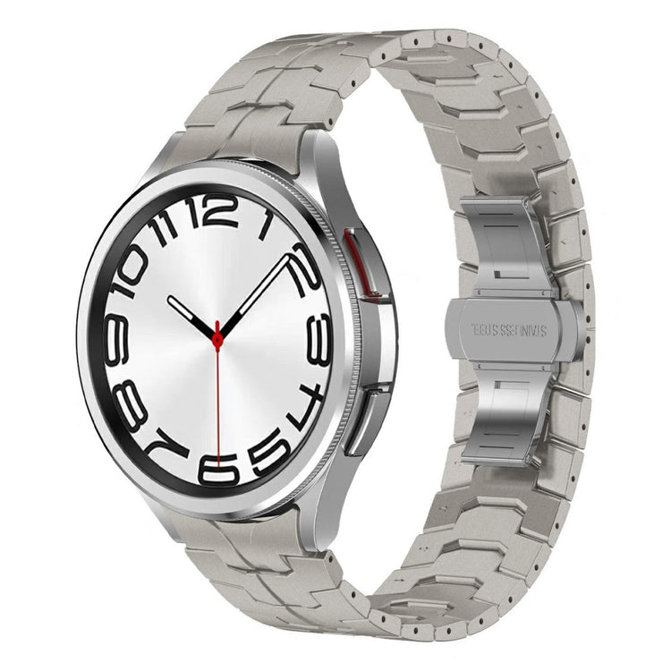 Very Beautiful Samsung Smartwatch Metal Universel Strap - Silver#serie_1