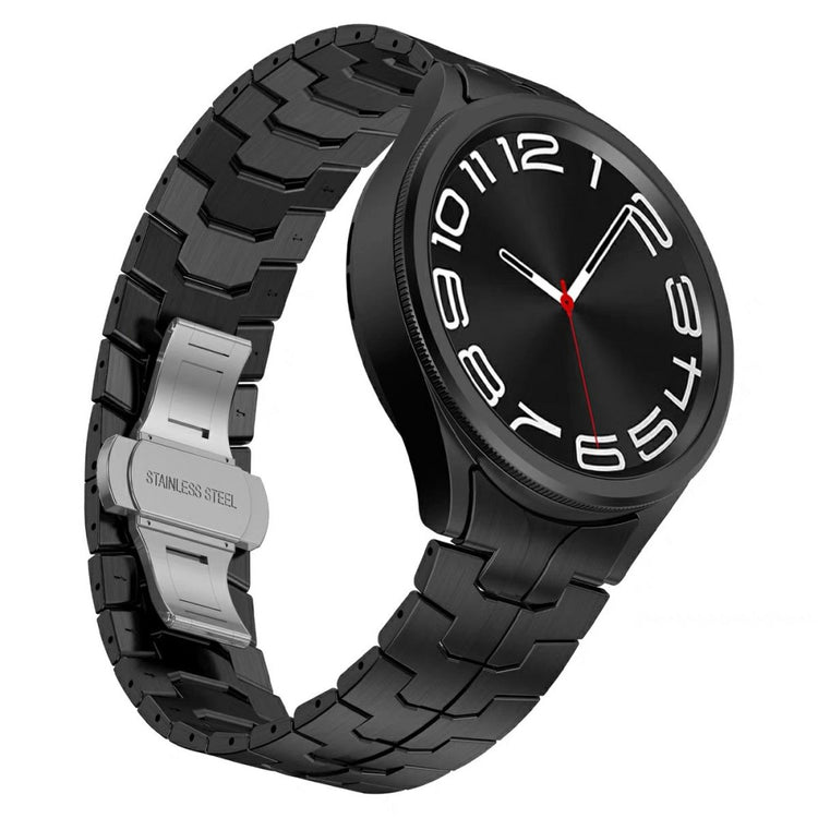 Very Beautiful Samsung Smartwatch Metal Universel Strap - Black#serie_3