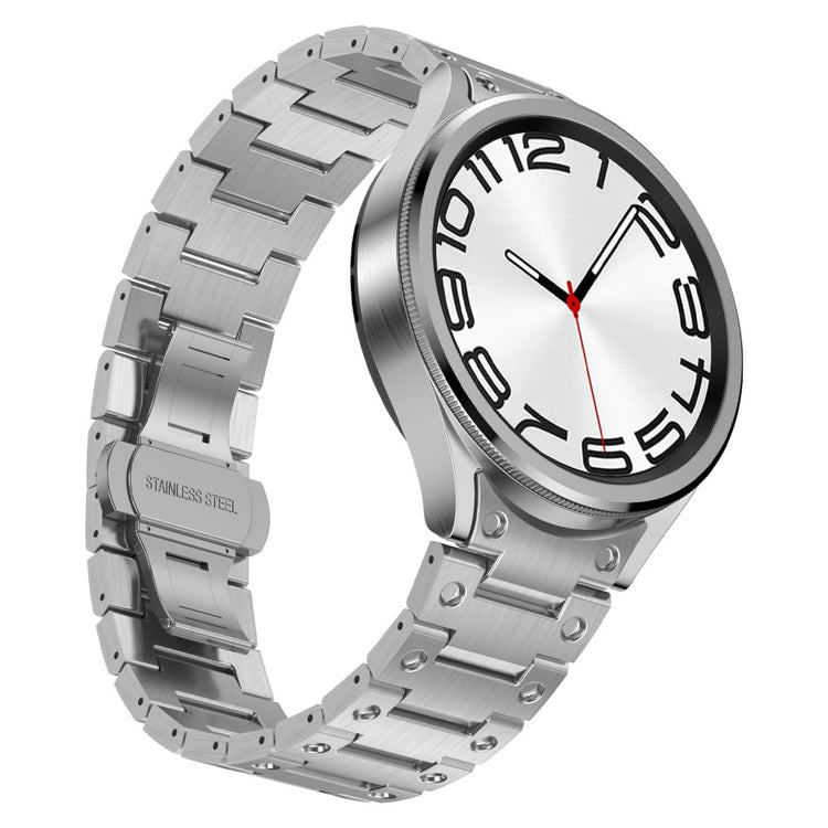 Really Cool Samsung Smartwatch Metal Universel Strap - Silver#serie_3