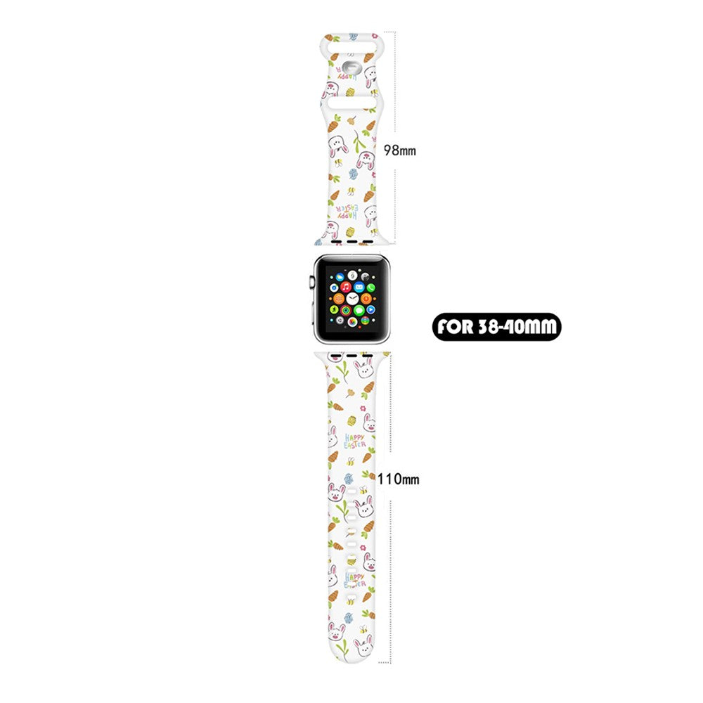 Absolutely Sweet Apple Smartwatch Silicone Universel Strap - Multicolor#serie_2