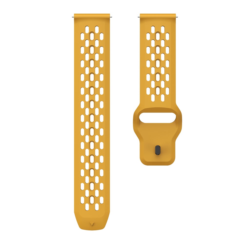 Absolutely Reliable Smartwatch Silicone Universel Strap - Yellow#serie_1