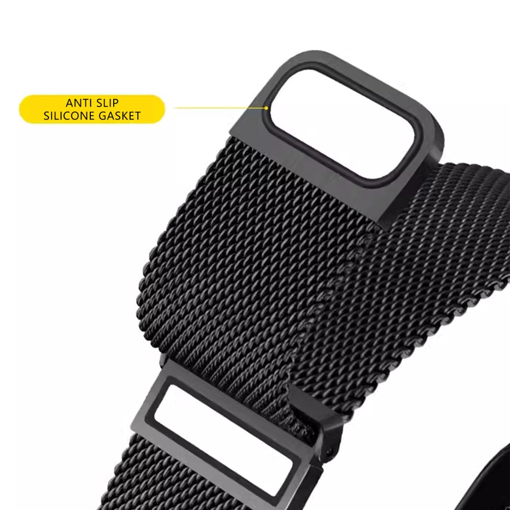 For Samsung Galaxy Watch6 Classic / Watch6 Watch Strap 20mm Milanese Mesh Magnetic Wrist Band - Grey#serie_3