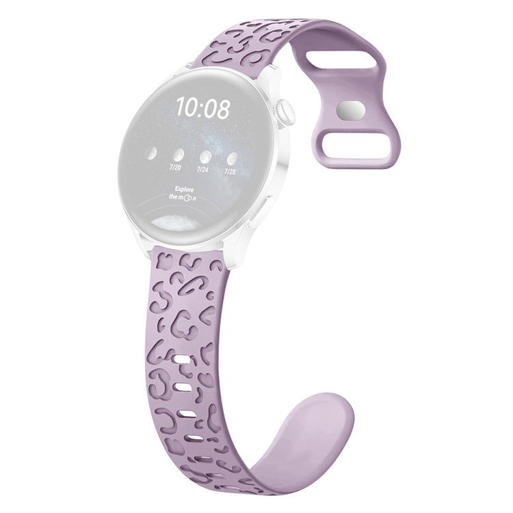 Incredibly Pleasant Smartwatch Silicone Universel Strap - Purple#serie_12