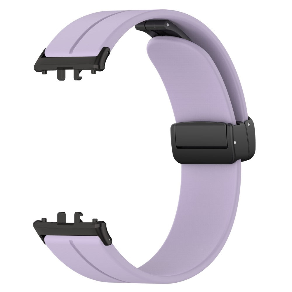 Super Comfortable Samsung Galaxy Fit 3 Silicone Strap - Purple#serie_4