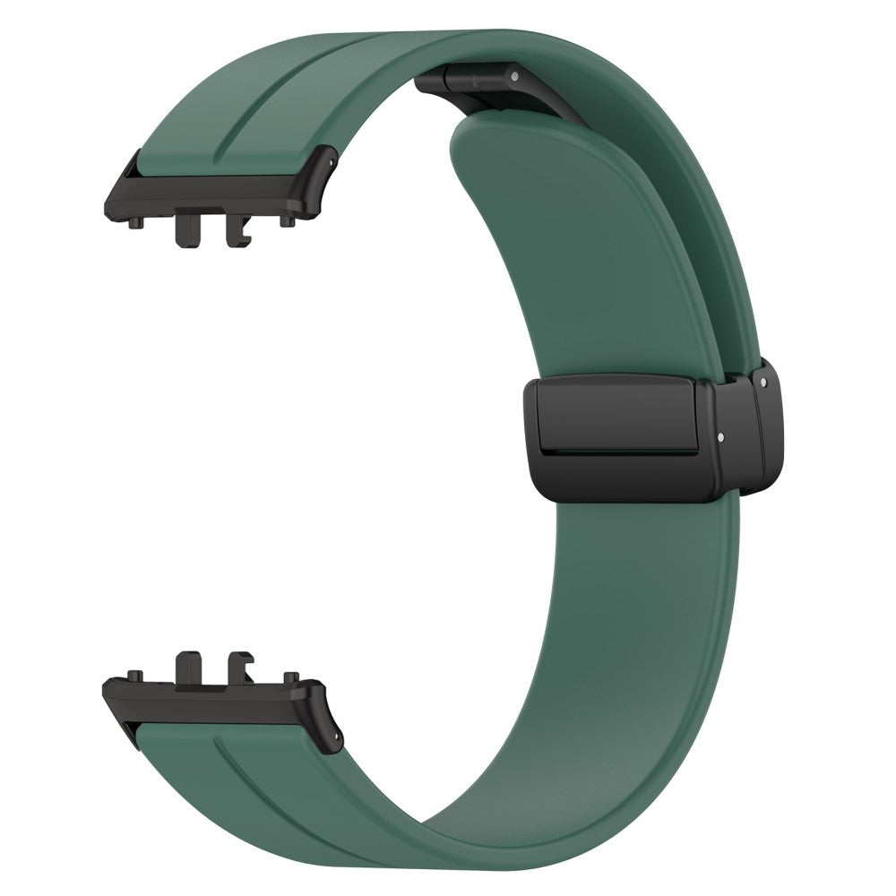 Super Comfortable Samsung Galaxy Fit 3 Silicone Strap - Green#serie_12