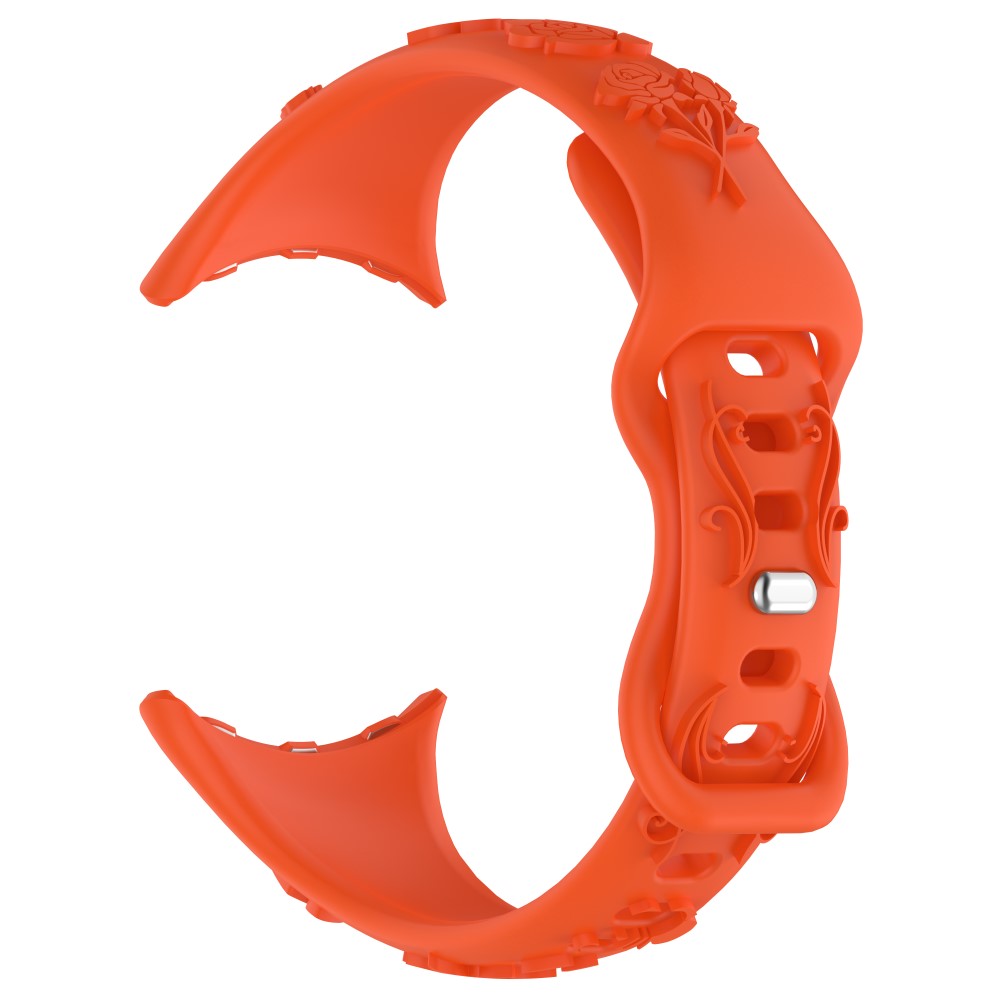 Google Pixel Watch / Google Pixel Watch 2 Silicone Universel Strap - Orange#serie_1