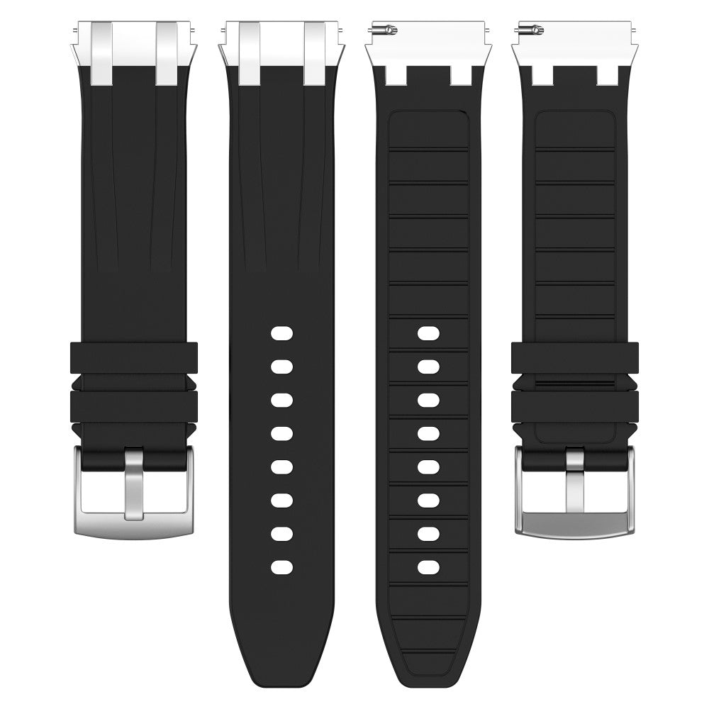 Comfortable Smartwatch Silicone Universel Strap - Black#serie_1