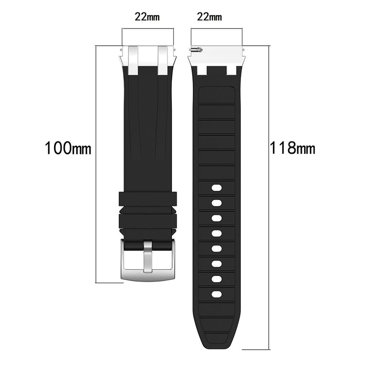 Comfortable Smartwatch Silicone Universel Strap - Red#serie_6