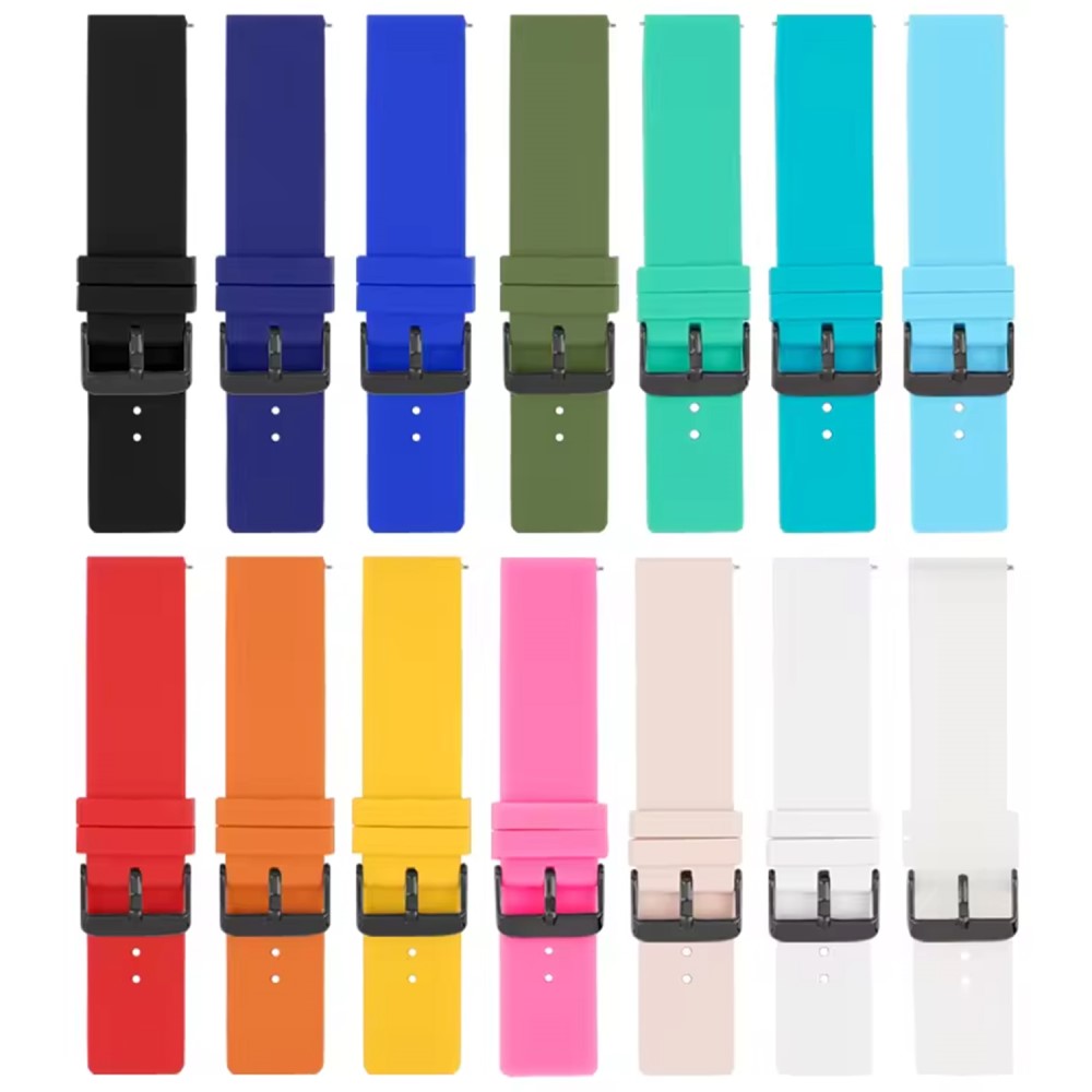 Remarkably Splendid Smartwatch Silicone Universel Strap - Green#serie_6