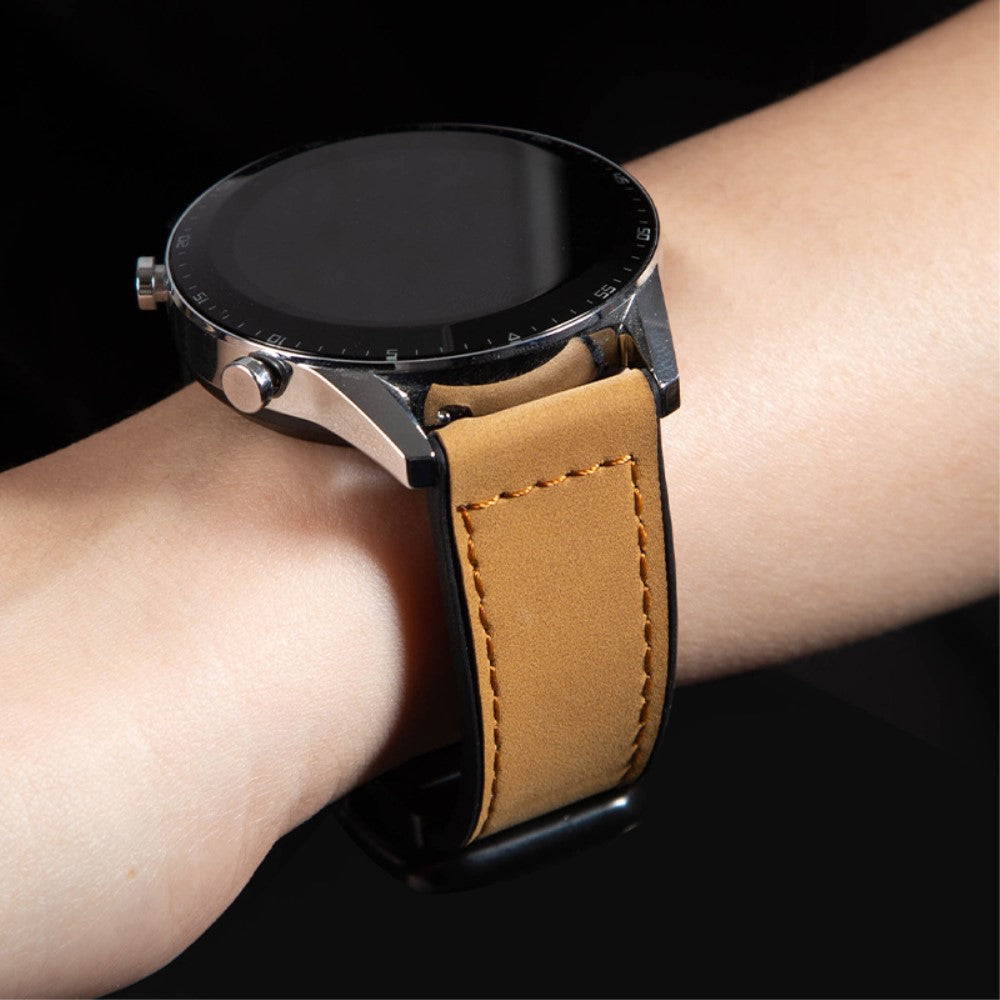 Absolutely Elegant Smartwatch Pu Leather Universel Strap - Black#serie_5