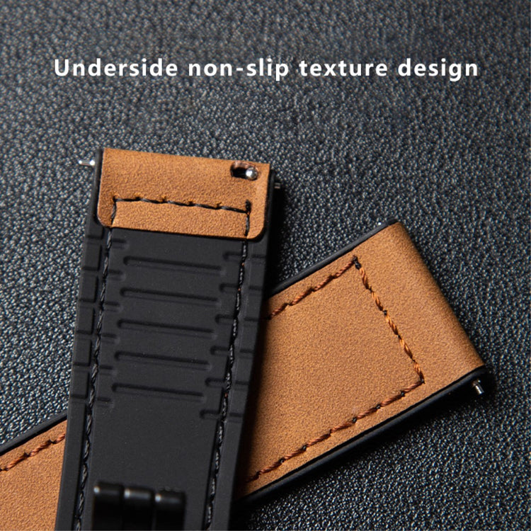 Mega Pleasant Smartwatch Pu Leather Universel Strap - Green#serie_6