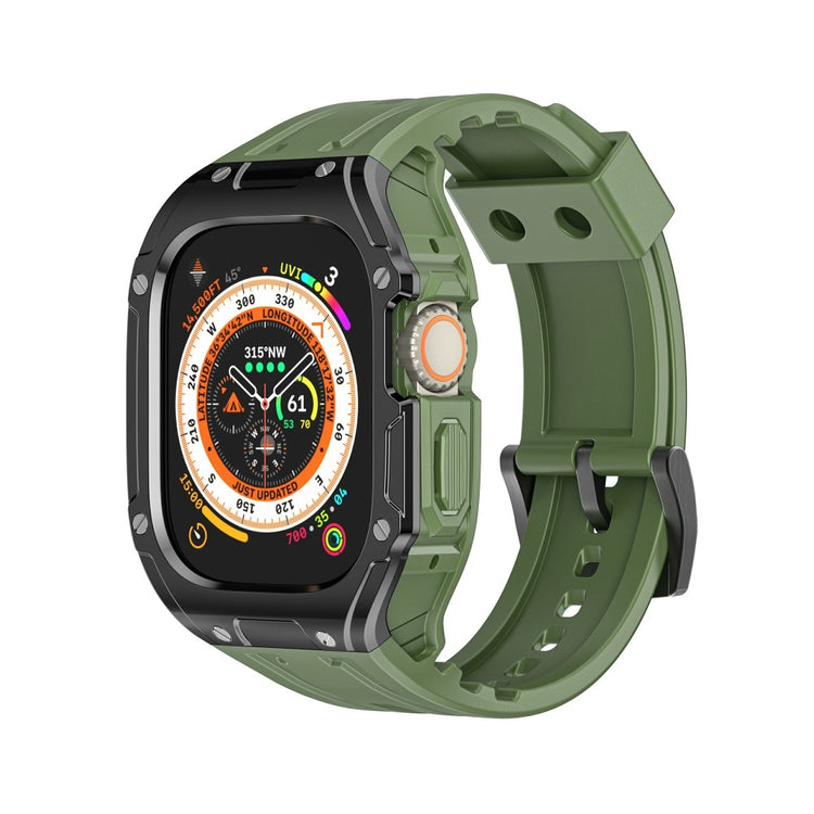 Apple Watch Ultra / Apple Watch Ultra 2 Silicone Universel Strap - Green#serie_1