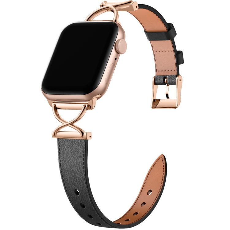 Super Neat Apple Smartwatch Genuine Leather Universel Strap - Pink#serie_3