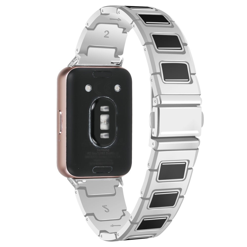 Eminent Samsung Galaxy Fit 3 Metal Strap - White#serie_3