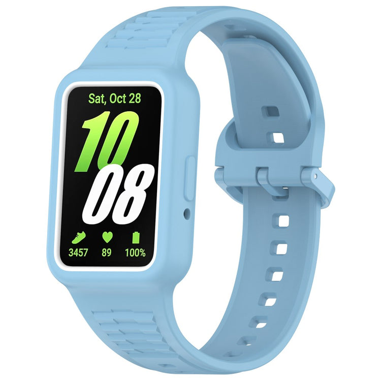 Remarkably Beautiful Samsung Galaxy Fit 3 Silicone Strap - Blue#serie_9