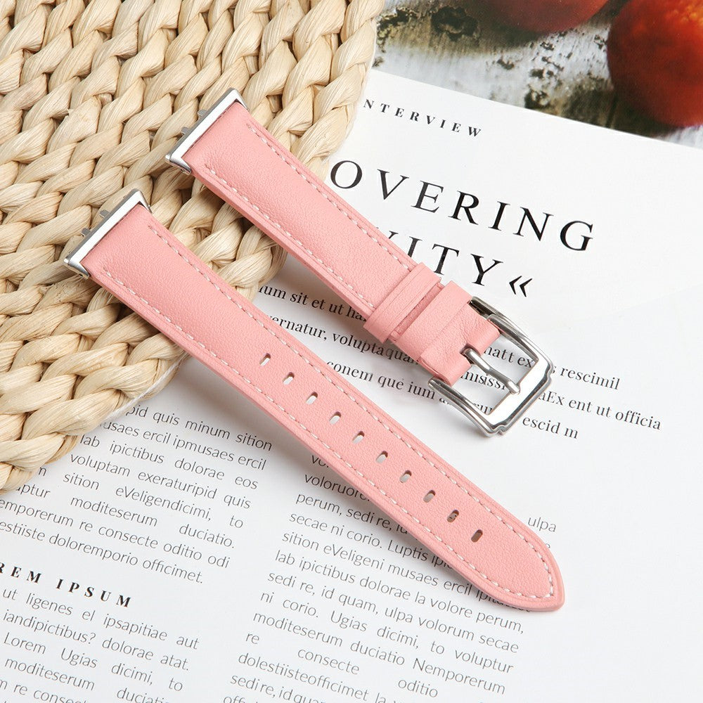 Remarkably Delightful Honor Band 9 Genuine Leather Strap - Pink#serie_2