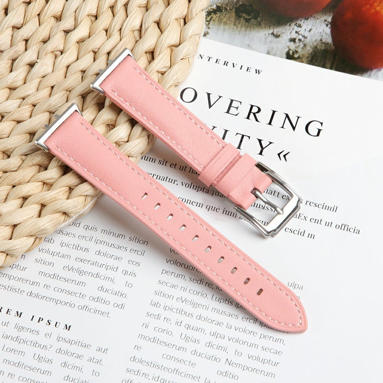 Remarkably Delightful Honor Band 9 Genuine Leather Strap - Pink#serie_2