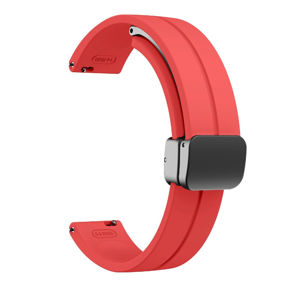 Mega Agreeable Garmin Lily 2 Silicone Strap - Red#serie_18