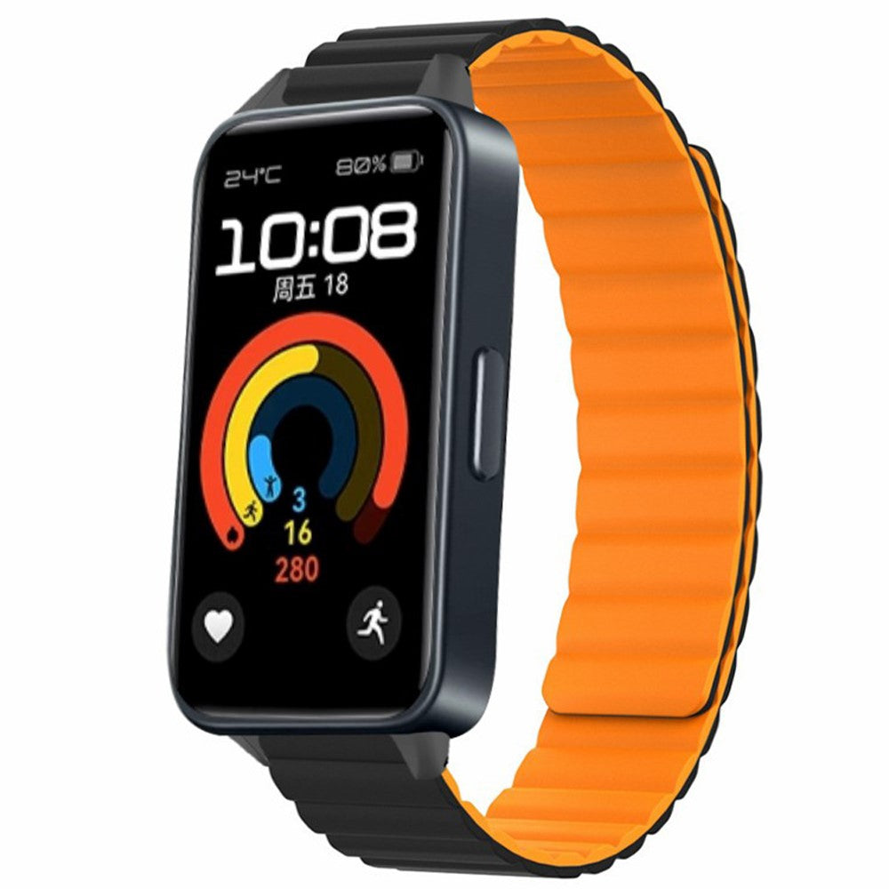 Mega Sweet Huawei Band 9 Silicone Strap - Orange#serie_1