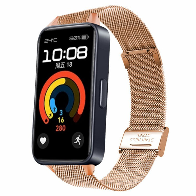 Really Fancy Huawei Band 9 Metal Strap - Pink#serie_2