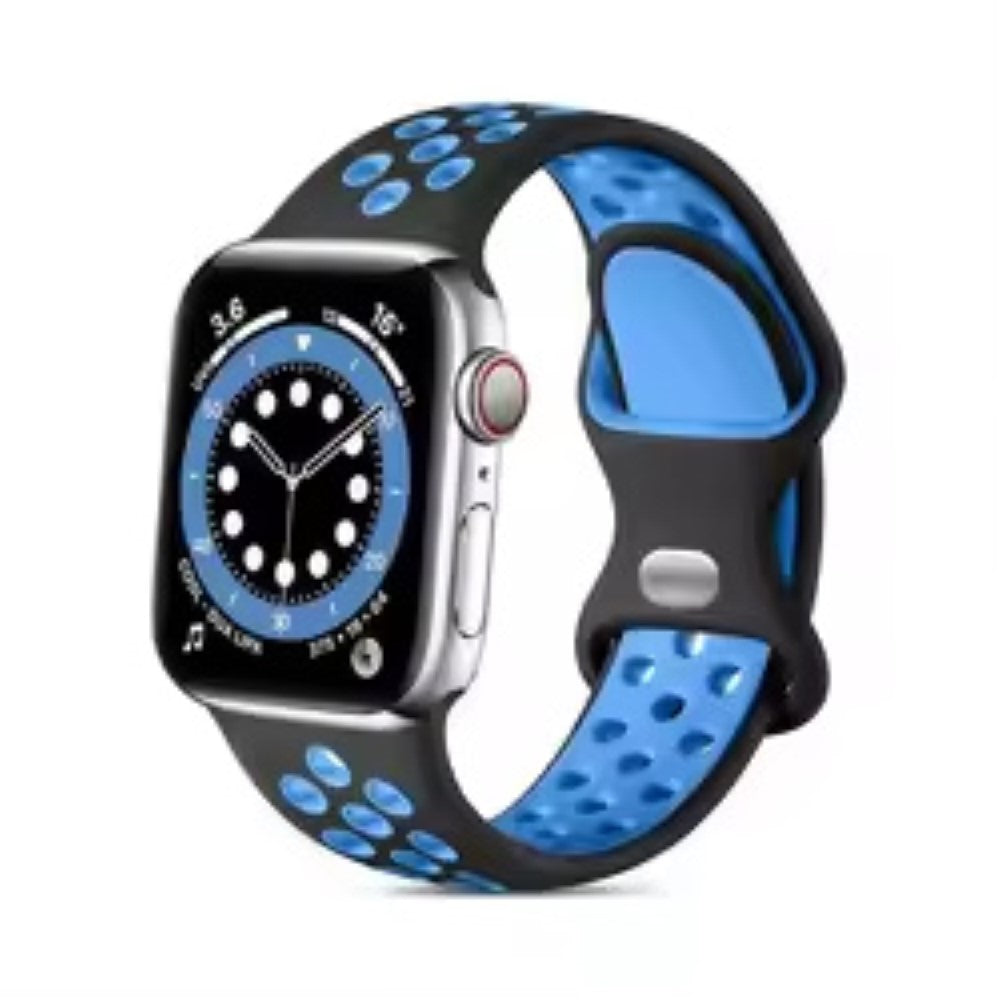 Really Cool Apple Smartwatch Silicone Universel Strap - Blue#serie_8